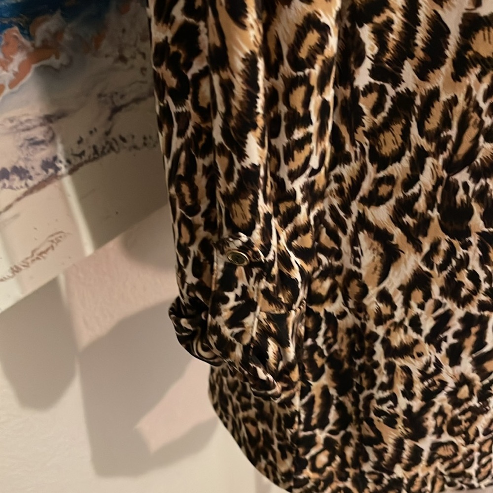 Leopard blouse - Picture 3 of 4